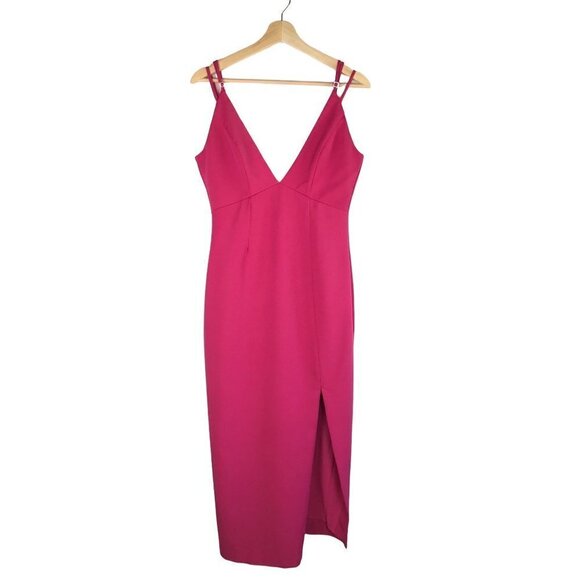 Revolve NBD Hot Pink Shine On Dress Size Small - Picture 2 of 12